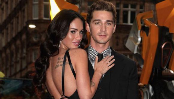 La cercana amistad de Megan Fox y Shia Labeouf habría causado que la actriz se divorcie de Brian Austin Green. (Agencias)