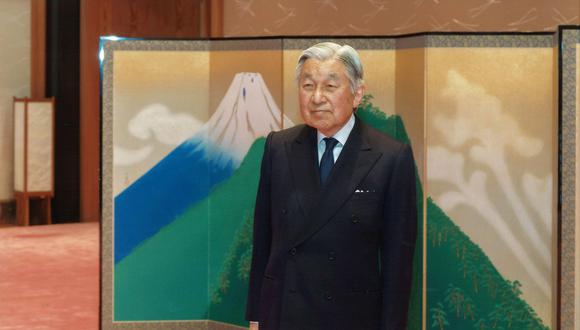 Akihito, emperador de Japón. (Foto: AFP)