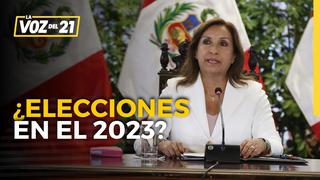 José Manuel Villalobos: “Tendríamos elecciones a fines del 2023″