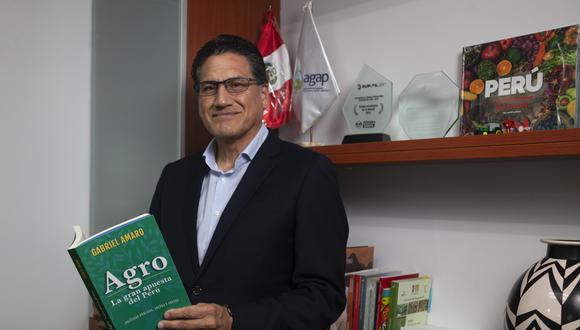 Gabriel Amaro lidera la Asociación de Gremios Productores Agrarios del Perú (Foto: Martin Pauca).