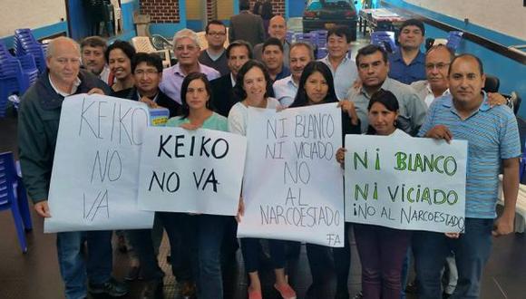Toman partido. Integrantes del Frente Amplio apoyará a PPK el 5 de junio. (Facebook Verónika Mendoza)