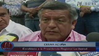 Elecciones 2014: César Acuña chantajea a electores y luego intenta justificarse