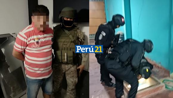 PNP realiza operativo en Trujillo contra banda "Los compadres nueva generación". (Composición)