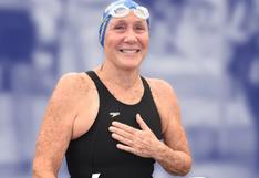 Rosario ‘Choco’ de Vivanco logra nuevo récord mundial en natación masters