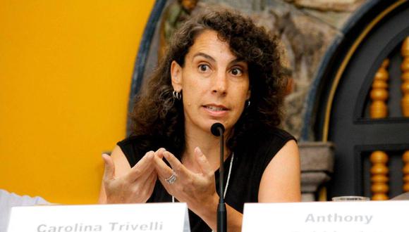 Carolina Trivelli fue ministra de Desarrollo e Inclusión Social. (Foto: IEP)