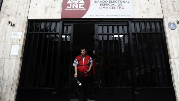 Jurado Electoral Especial de Lima Centro (Foto: GEC)
