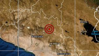 Arequipa: sismo de magnitud 3,4 se reportó en Chivay, señala IGP