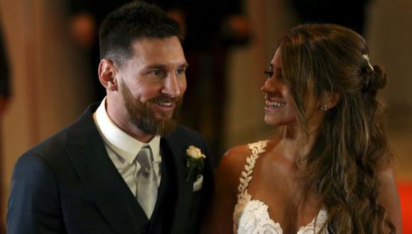 Lionel Messi donó bocaditos y bebidas que sobraron de su boda a fundaciones benéficas. (Reuters)