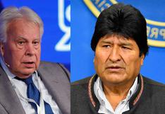 Felipe González: El error de Evo Morales fue creerse “imprescindible”