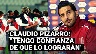 Claudio Pizarro se refirió a las chances de la selección peruana rumbo a Qatar 2022
