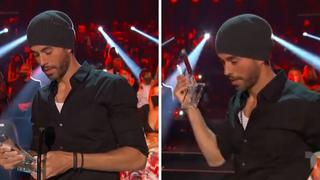 Enrique Iglesias emocionado al recibir el premio ‘Top Artist of all Time’ en los Latin Billboard 2020 VIDEO