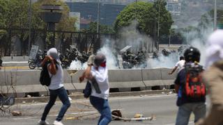 Venezuela: Lanzan bombas lacrimógenas contra protestas opositoras en Caracas [FOTOS]