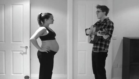 YouTube: Crea emotivo time-lapse con embarazo de su esposa. (Internet)