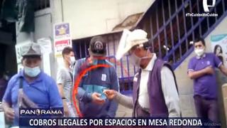 Cercado de Lima: banda de sujetos lotiza Mesa Redonda y cobra cupos a ambulantes para dejarlos vender en la calle