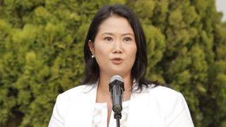 Comisión Lava Jato citaría a Keiko Fujimori antes de fin de año