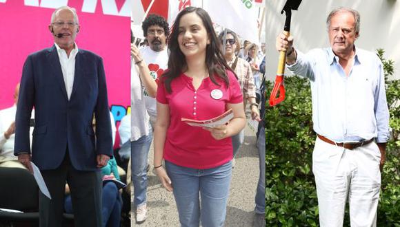 PPK, Alfredo Barnechea y Verónika Mendoza crecen en intención de voto, según GfK. (Perú21)