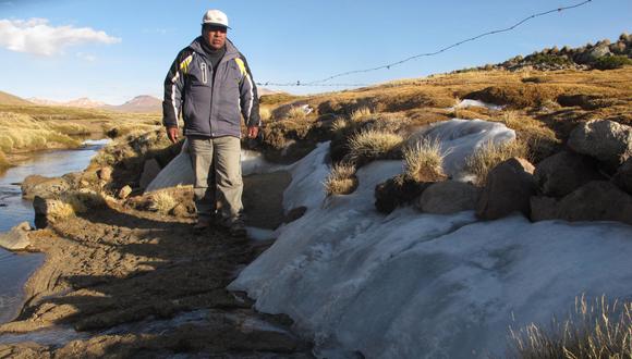 La sierra de 11 regiones en riesgo por fuertes heladas. (USI)