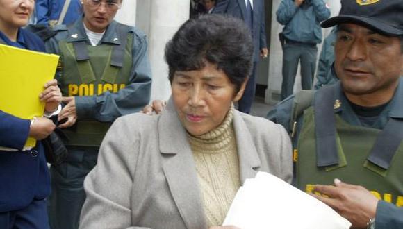 Martha Huatay es sindicada como la responsable del sangriento atentado terrorista en la calle Tarata en 1992. (@photo.gec)