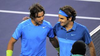 Nadal y Federer rompieron raquetas
