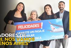 Concurso ¡Mami, nos vamos a Buenos Aires!: Así fue la premiación