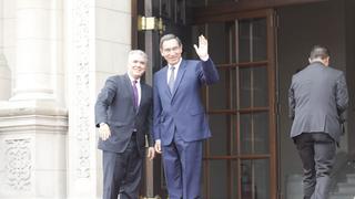 Martín Vizcarra recibe a su homólogo colombiano Iván Duque en Palacio de Gobierno [FOTOS]