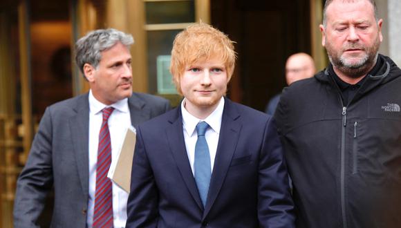Comenzó el juicio a Ed Sheeran por el supuesto plagio de un tema de Marvin Gaye. (Foto: Kena Betancur / AFP)