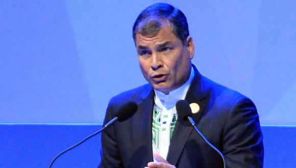 Rafael Correa acusó a la CIA de estar infiltrada en protestas contra su gobierno. (EFE)