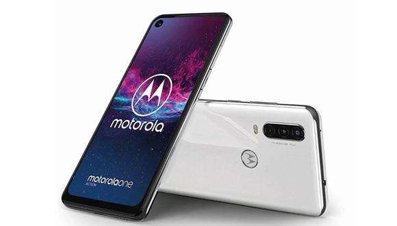 Se filtran todas las características del Motorola One Action, el celular que llegará con Android One 9 Pie y triple cámara trasera. (Foto: Motorola)