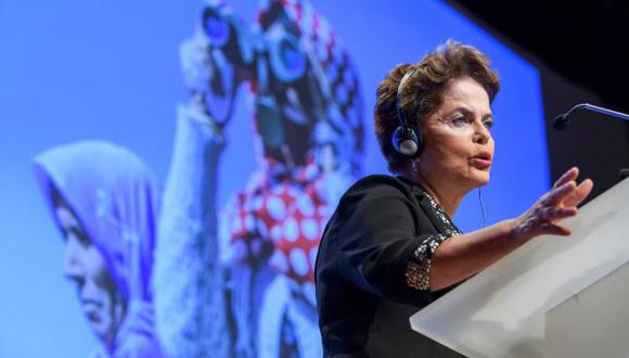 Dilma Rousseff critica al presidente Michel Temer y rechaza haber recibido dinero de Odebrecht (AFP).