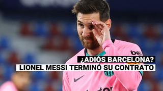 Lionel Messi continúa sin renovar con el FC Barcelona