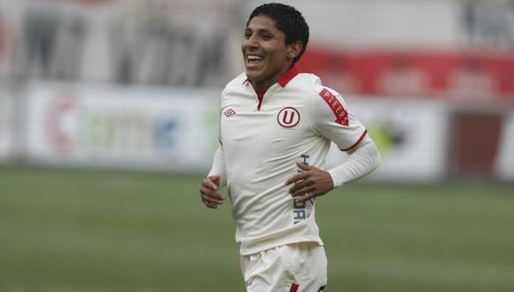 Raúl Ruidíaz se mostró de quedarse un tiempo más en Universitario. (Perú21)