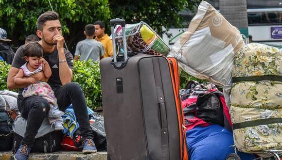Según la ONU, unos 2,3 millones de personas se fueron de Venezuela desde 2014, en especial a los países vecinos. (Foto: AFP)