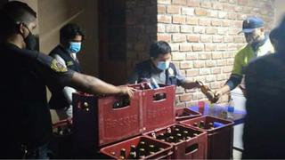 Áncash: intervienen a 17 personas mientras bebían licor a puertas cerradas en bar clandestino