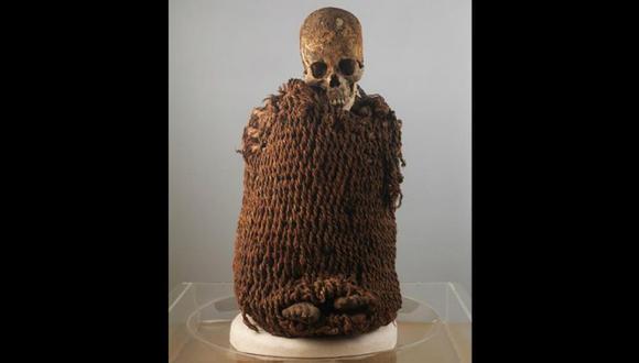 Es un hombre entre 30 y 40 años, cuya cabeza fue artificialmente deformada. | Foto: Museo Nacional de Brasil