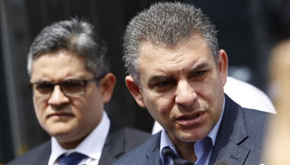 Fiscales José Domingo Pérez y Rafael Vela. | Perú21