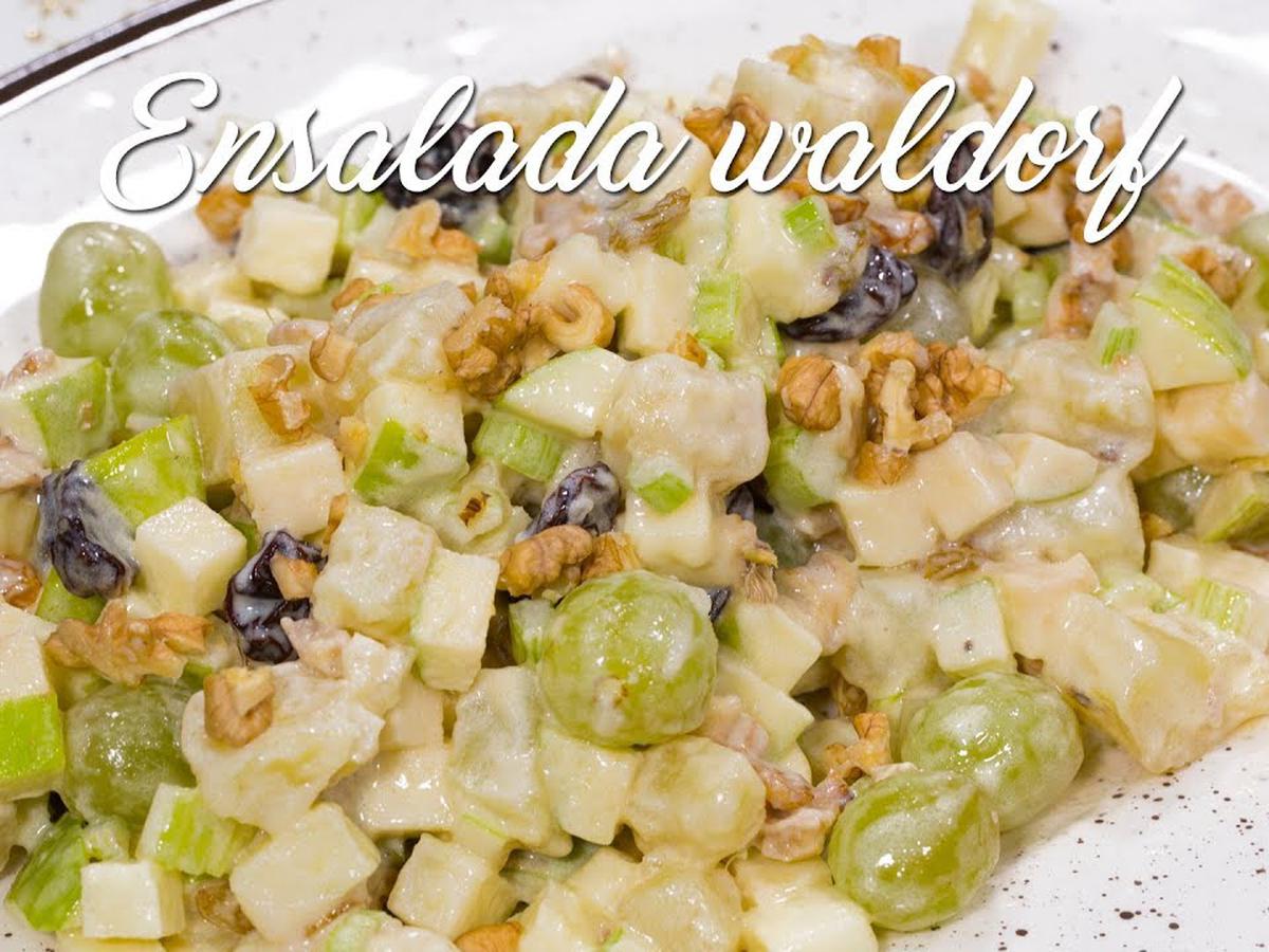 Receta de ensalada Waldorf: un acompañante exquisito que vale la pena  elaborar [VIDEO] | GASTRONOMIA | PERU21
