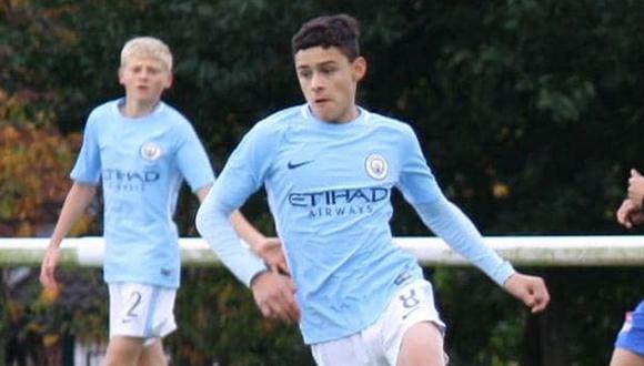ALex Robertson tiene 15 años y juega en Manchester City de Inglaterra. (Difusión)