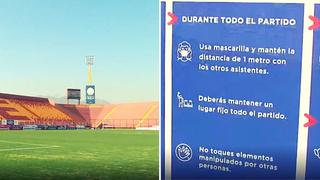 Chile: Retorno de público a estadios tendrá estrictos protocolos de bioseguridad