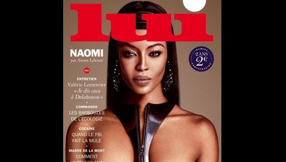Naomi Campbell ya ha posado anteriormente desnuda para otras publicaciones. (Lui)