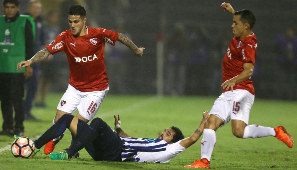 Alianza Lima cayó 1-0 ante Independiente en Matute y quedó eliminado de la Copa Sudamericana 2017. (REUTERS)