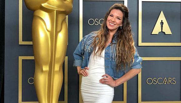 Oscars 2020: Carmen Sarahí, artista que prestó su voz a Elsa en “Frozen II”, llegó a la alfombra roja. (Foto: Instagram)