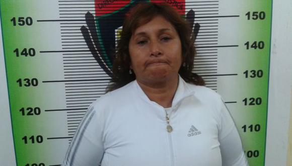 Mamá de ‘Gringasha’ fue intervenida junto a su hija el último lunes en Trujillo. (Alan Benites)