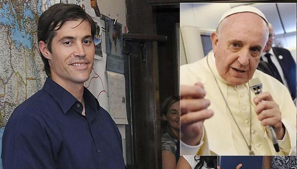 Papa Francisco se comunicó con los padres de James Foley. (AP)