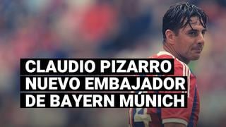 Bayern Múnich nombró a Claudio Pizarro como nuevo embajador