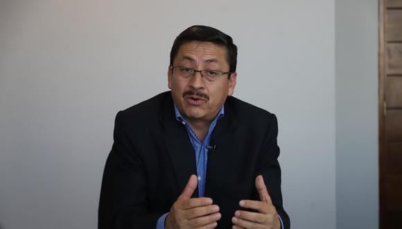 Luis Espinoza, presidente del directorio de Derrama Magisterial: “El Estado tiene una deuda con el maestro peruano” (Eduardo Cavero/Perú21)