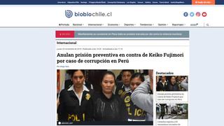 Así informan los medios internacionales la decisión del Tribunal Constitucional de excarcelar a Keiko Fujimori [FOTOS]
