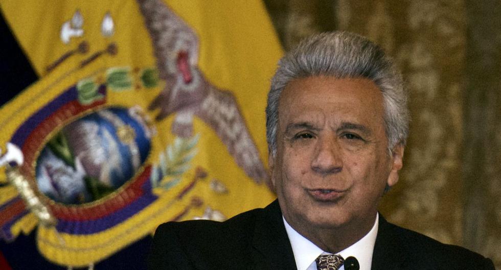 Imagen del presidente de Ecuador, Lenín Moreno. (Rodrigo BUENDIA / AFP).