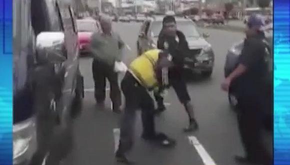 Pueblo Libre: Inspector municipal recibió golpiza de chofer de combi tras intervenirlo. (BDP)