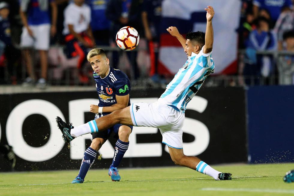 Racing y U. de Chile lideran la clasificación del Grupo E de la Copa Libertadores, seguidos por Vasco y Cruzeiro. (REUTERS)