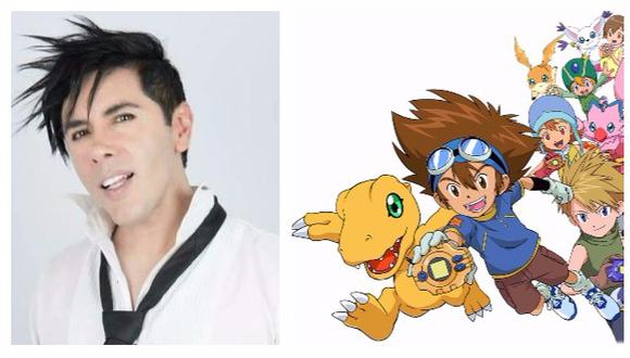 César Franco, voz de la canción principal de Digimon, estará en el evento Festival Musical de Anime (Marcos Gonzáles).